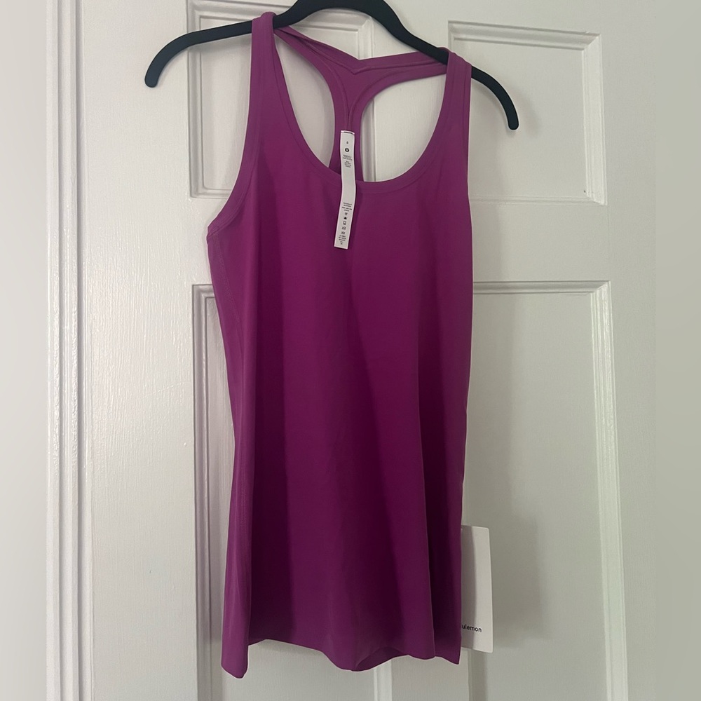 Lululemon Athletica Purple Fitted Sleeveless Tank